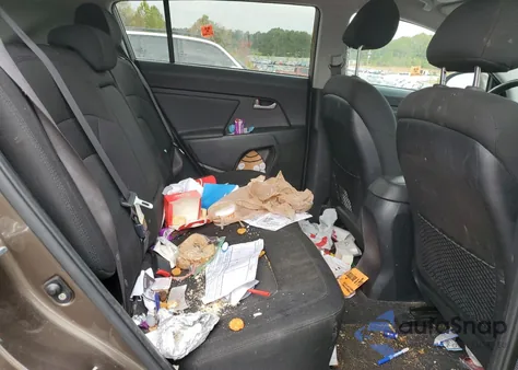 2011 Kia Sportage Lx из США, поврежденный, VIN KNDPB3A28B7040377